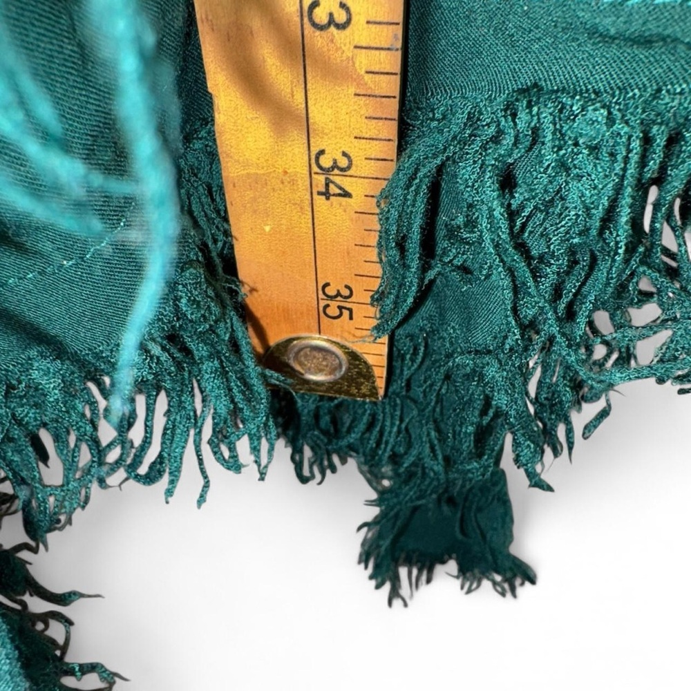 Free People Dark Green Asymmetrical Slip Dress - Picture 6 of 9